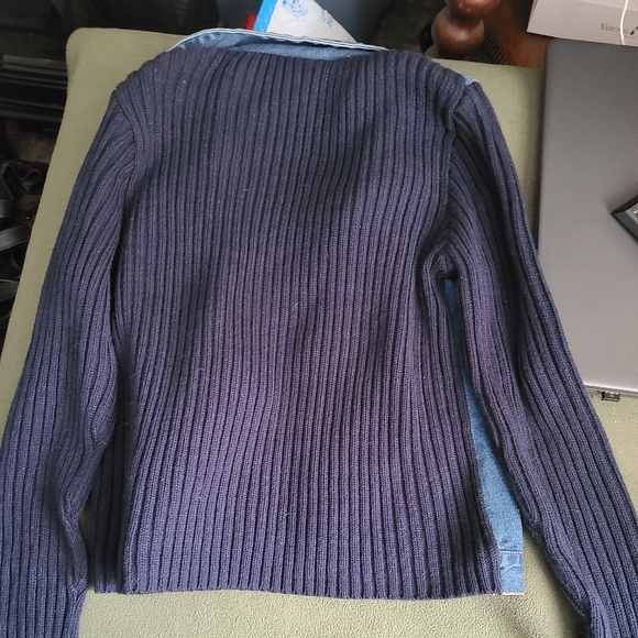 Deniem Sweater Jacket - Picture 3 of 3